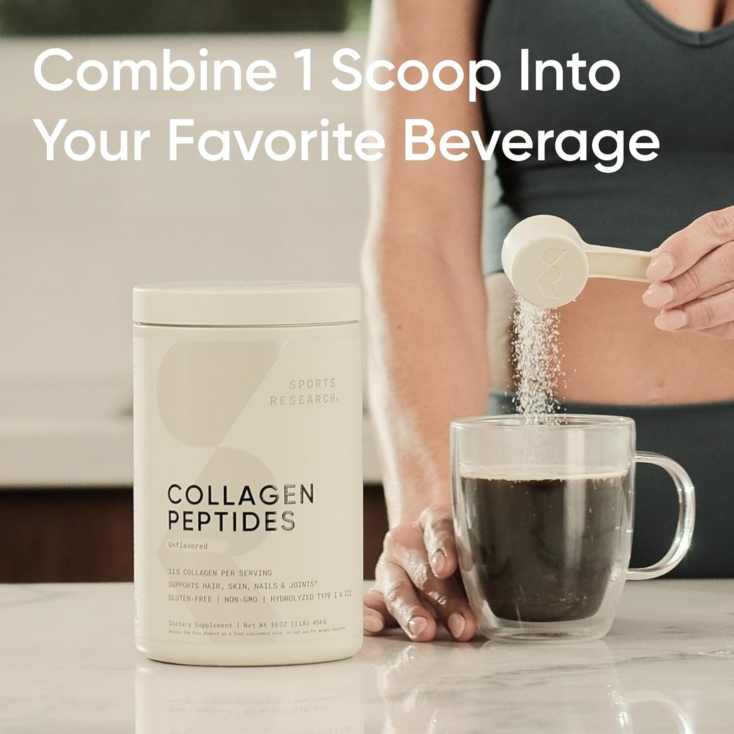 Collagen Peptides  Unflavored 16 OZ